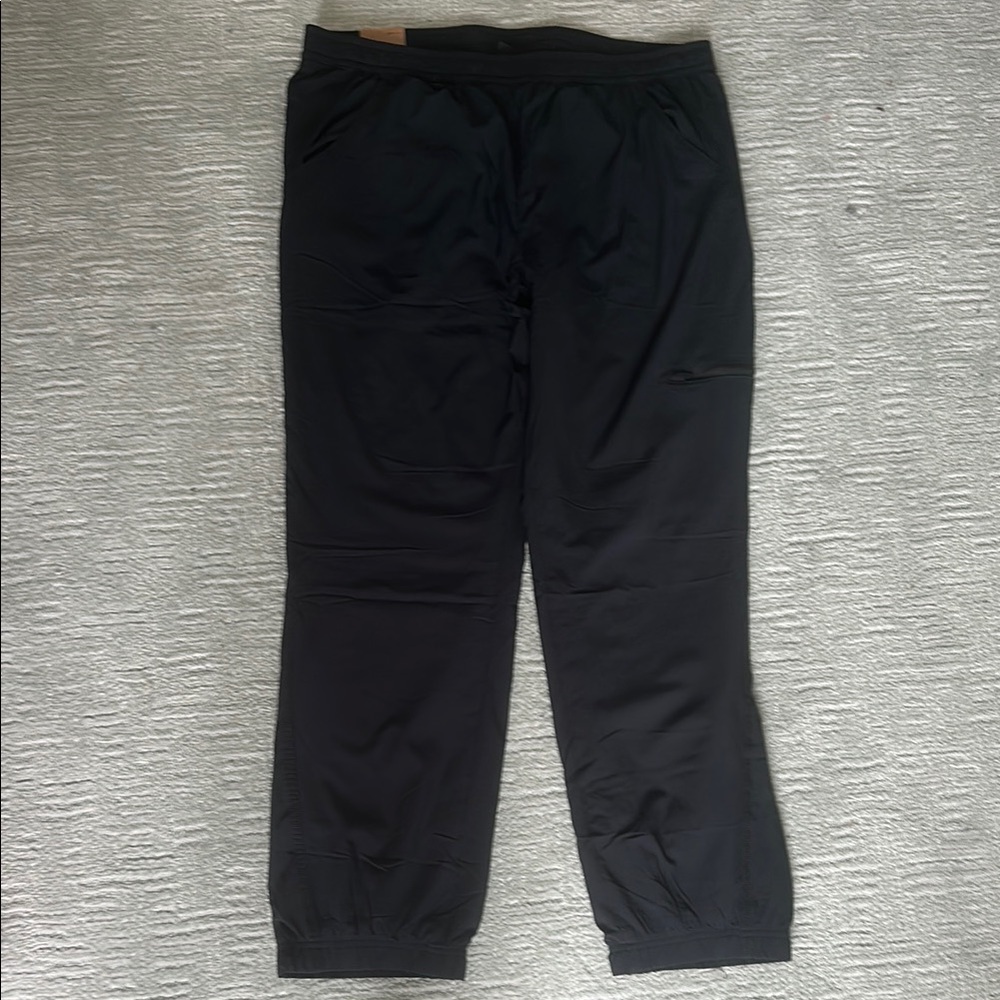 Black Jogger fleece lined pant